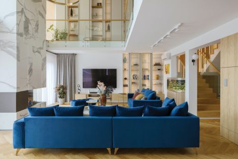 aranżacja nowoczesnego salonu