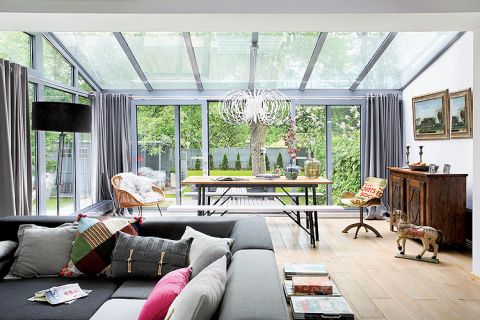 Rozczochrana lampa to angielski Habitat.