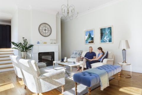 Klasyczne wnętrza domu w Szczecinie