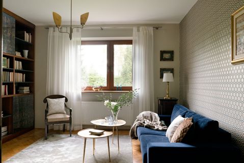 salon w eleganckim stylu