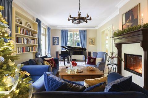 salon w stylu klasycznym zdjęcia aranżacje