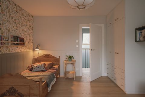 pokój dla dziewczynki w domu na warmińskiej wsi