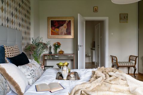 sypialnia w eleganckim stylu