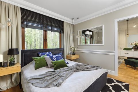 sypialnia w stylu nowojorskim zdjęcia