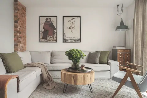 artystyczny dom architektki wnętrz Mai Różańskiej