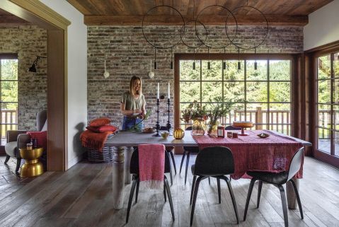 wnętrza domu w stylu wiejskim