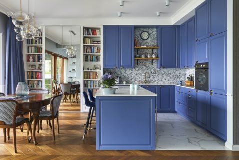 kuchnia otwarta na pokój dzienny