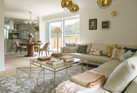 styl nowojorski salon