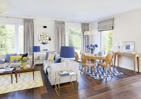 Właścicielka tej willi, pani Wioletta, jest osobą mocno zapracowaną, dlatego chciała, aby dom był do