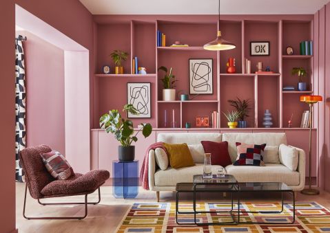 energetyczne kolory w salonie
