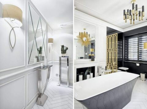 Willa na starym Mokotowie jak luksusowy londyński townhouse. Pomysły podpatrzone u znanych projektantów Toma Forda