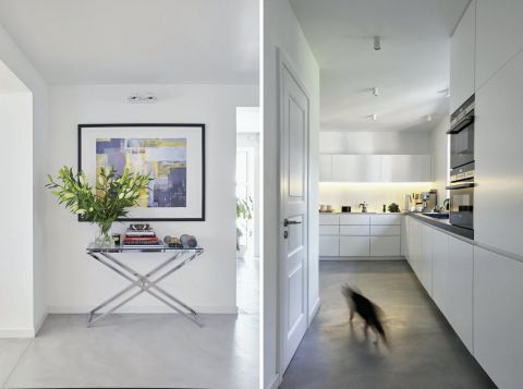 Nowoczesny dom z 65-metrowym tarasem w otulinie Kampinoskiego Parku Narodowego.