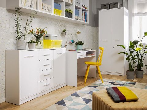 strefa do nauki w pokoju nastolatka