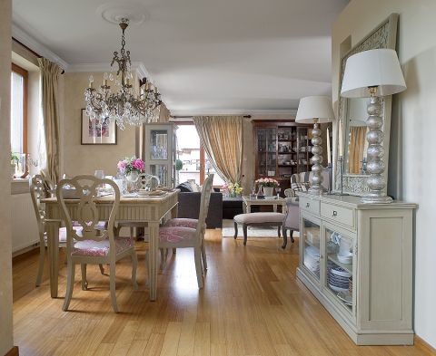 Wnętrza w stylu francuskim