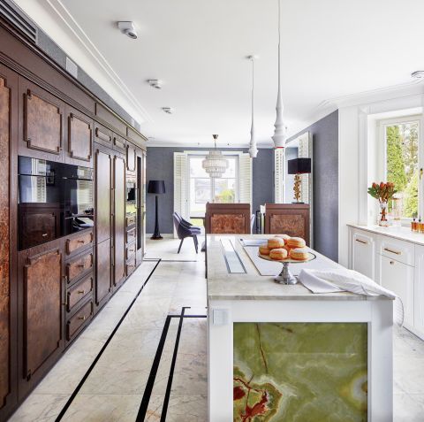 Zabudowa w kuchni powstała na zamówienie