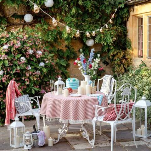 świece solarne ogrodowe