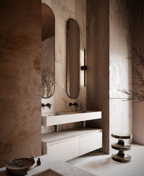 blat umywalkowy z konglomeratu