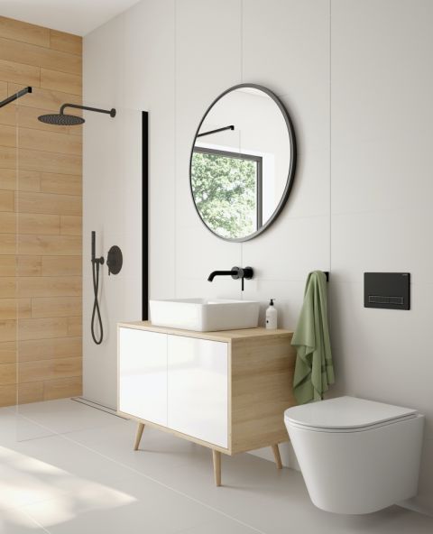 łazienka w stylu naturalnym zdjęcia