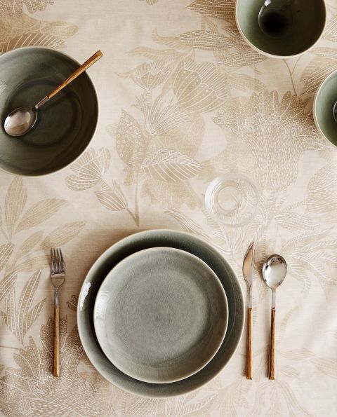 Jesienna aranżacja stołu