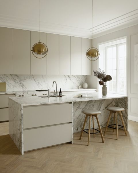 kaszmirowa kuchnia aranżacje