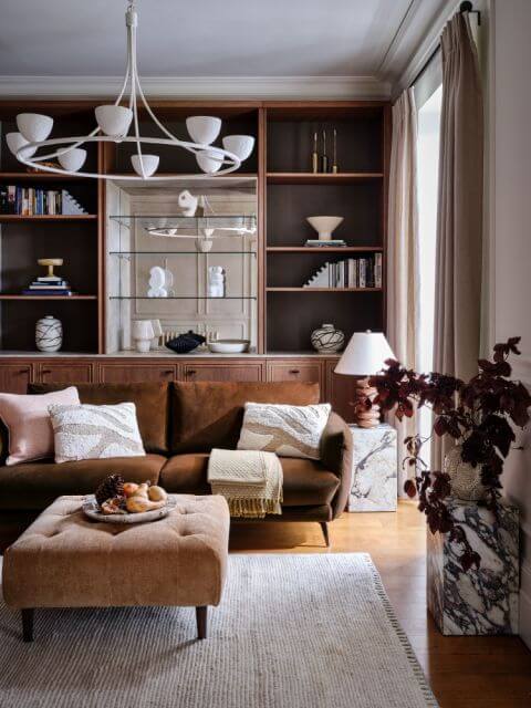 jak dobrać rozmiar dywanu do narożnika