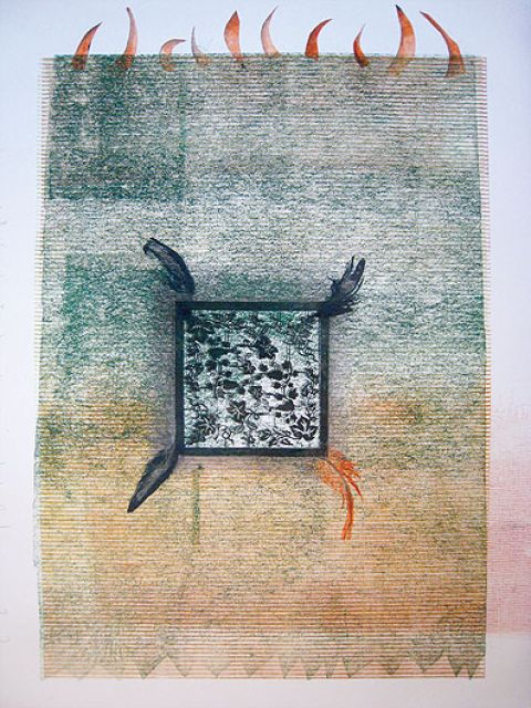 Dom nad jeziorem urządzony w stylu marynistycznym, w bielach i błękitach.