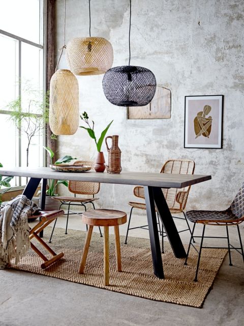 wnętrze w stylu japandi