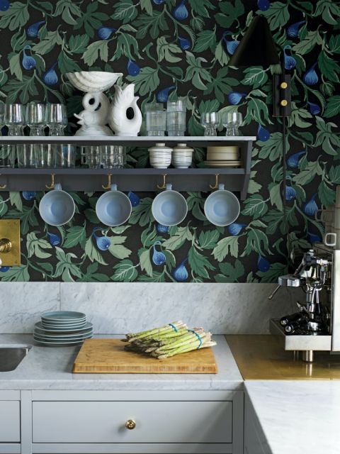 kuchnia klasyczna pomysł na półki