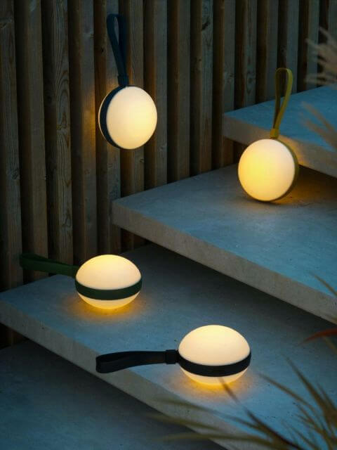 przenośne lampy ogrodowe