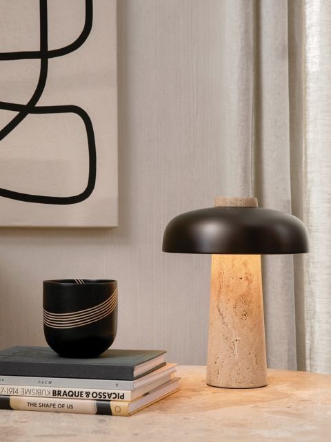 nowoczesna lampa stołowa Reverse