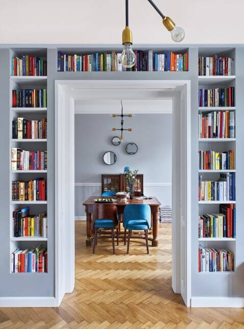 W tej warszawskiej kamienicy Joanna ma wszystko, o czym marzyła – balkon, piec i obraz, który umeblował jej dom,