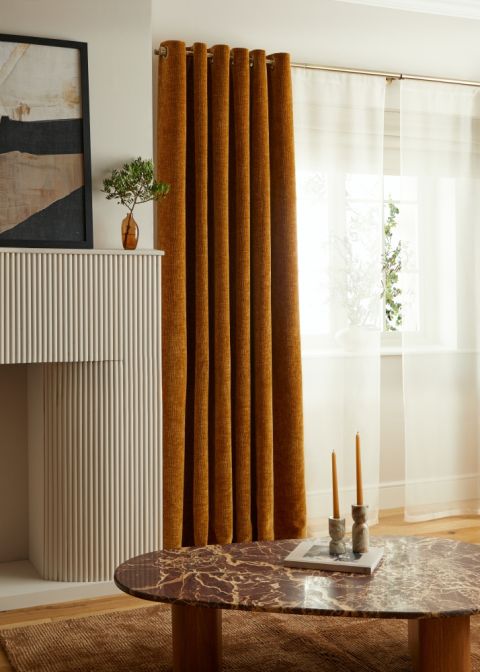 modne firany do salonu