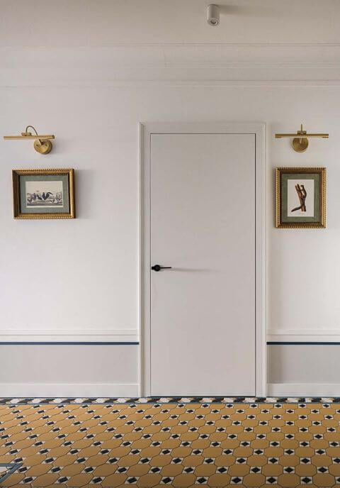 kolorowe i odważne mieszkanie w Gdańsku