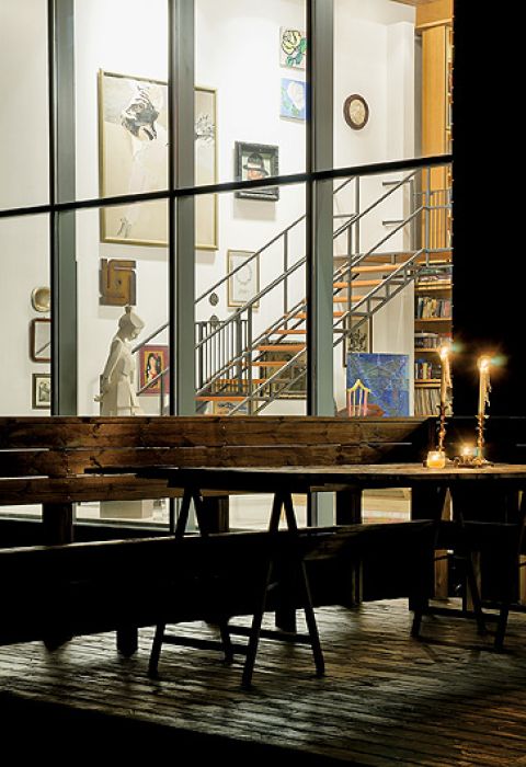 Dom z prawdziwą tężnią