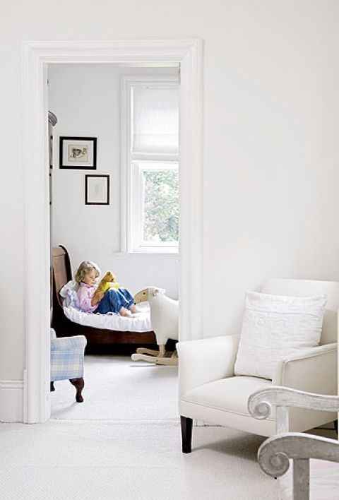 Białe jest piękne, dom w stylu shabby chic