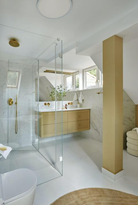 styl modern classic łazienka