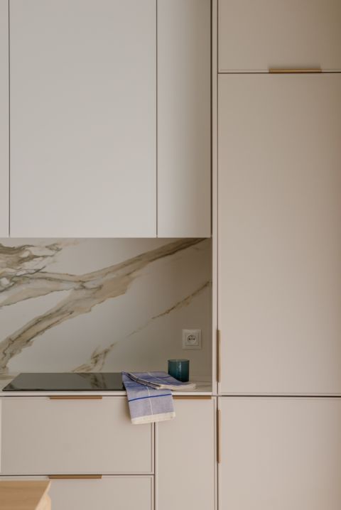 kuchnia w 65-metrowym mieszkaniu