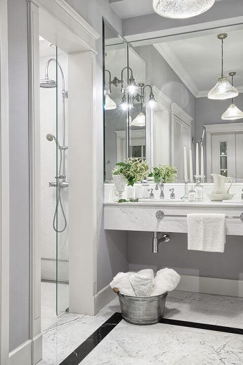 Francuskie wnętrza w mazowieckim miasteczku