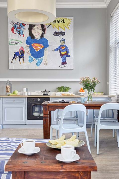 Nad blatem obraz Agnieszki Sandomierz.