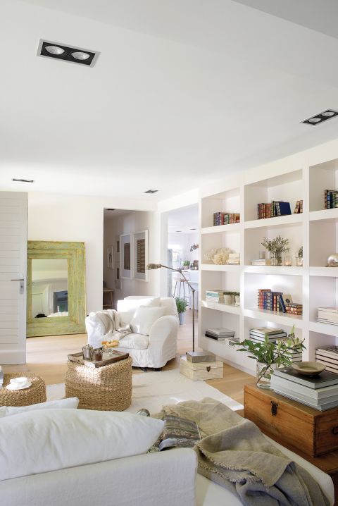 styl rustykalny salon