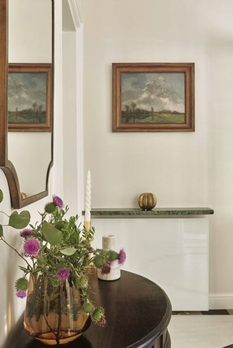 styl modern classic salon hol przedpokój