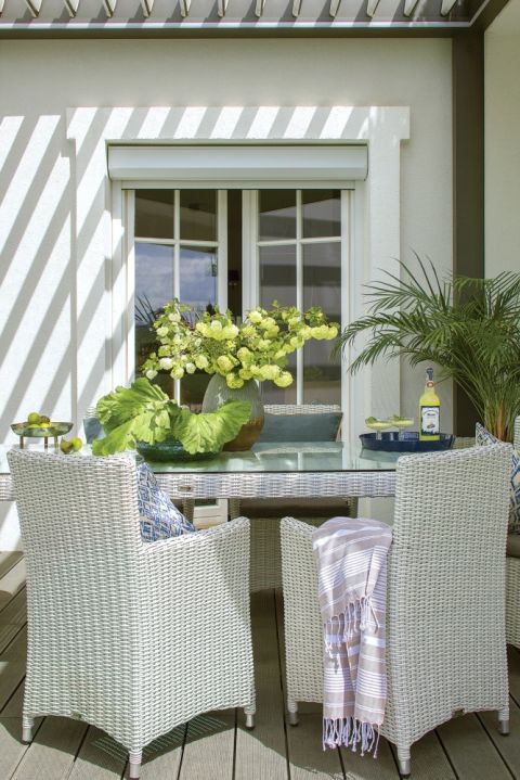 meble rattanowe na taras