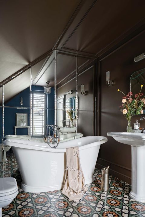 łazienka styl loftowy