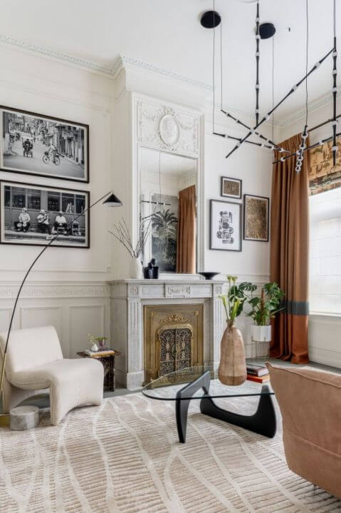 salon w kamienicy aranżacje