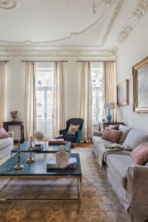 wnętrze które urządziła sztuka