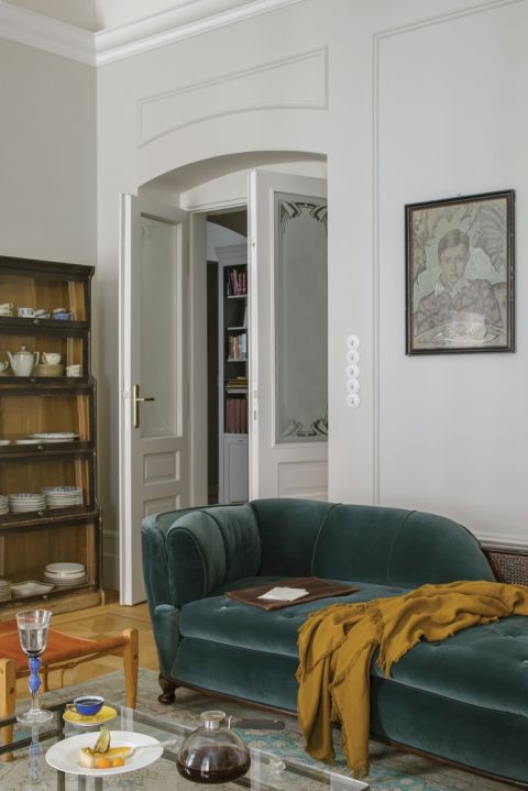 salon w kamienicy zdjęcia inspiracje