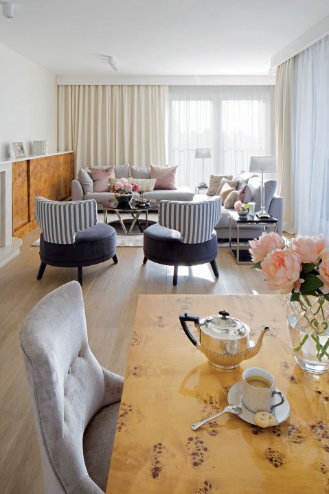 Art déco w mieszkaniu na warszawskim Ursynowie