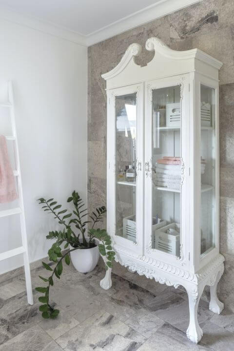 styl shabby chic łazienka