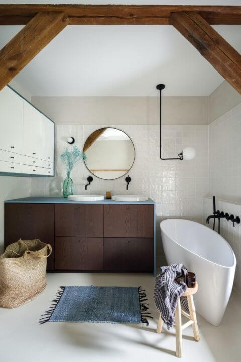 jaki blat pod umywalkę