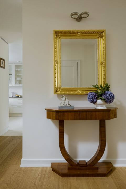 elegancki przedpokój modern classic